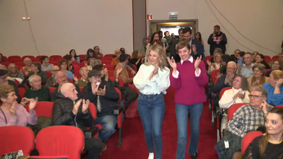 Yolanda Díaz e Marta Lois compartiron mitin na Coruña