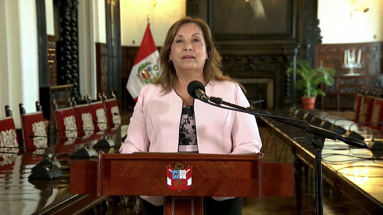 A Presidenta do Goberno do Perú nunha imaxe de arquivo (Reuters)