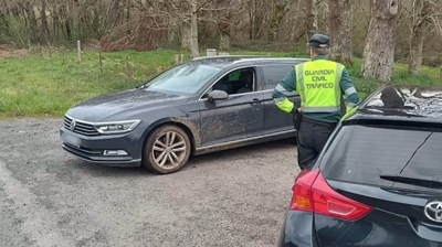 Vehículo implicado (Garda Civil)