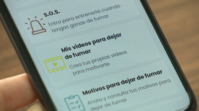 A app 'SinHumo' é un complemento ás sesións de terapia psicolóxica para deixar de fumar