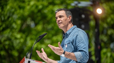 Pedro Sánchez en Montmeló este sábado/FOTO: Lorena Sopêna (Europa Press)