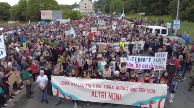 Manifestación este sábado en Palas