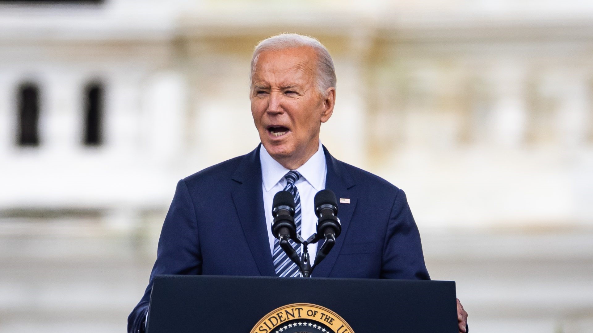 O presidente dos Estados Unidos de América, Joe Biden. (EFE/Jim Lo Scalzo)