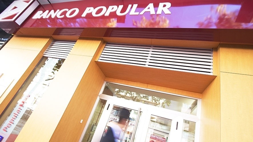 Oficina do desaparecido Banco Popular (Europa Press)