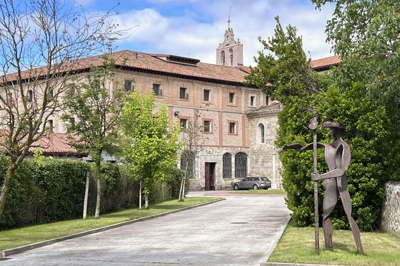 Fachado do convento de Belorado en Burgos