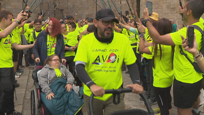 Os nenos malagueños que superaron un cancro entran no Obradoiro