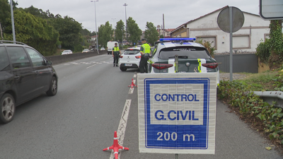 Control de Tráfico da Garda Civil