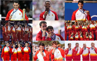 Medallistas de España nos Xogos Olímpicos de París 2024/Europa Press