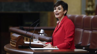 A ministra de Vivenda, este mércores no Congreso dos Deputados (EFE / J.J.Guillén).