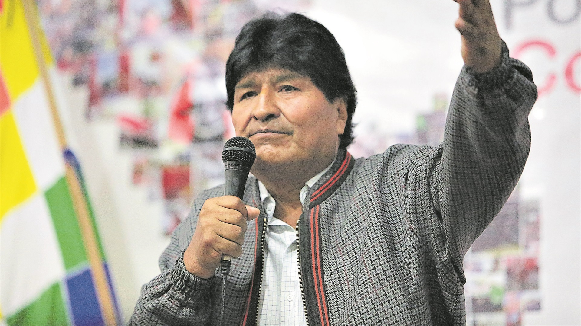 Imaxe de arquivo do expresidente de Bolivia, Evo Morales. EL COMERCIO / ZUMA PRESS / CONTACTOPHOTO