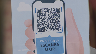 Código QR que escanear para realizar as reclamacións