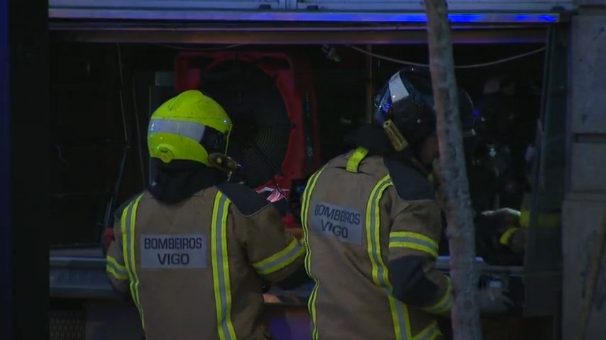 Boombeiros de Vigo nunha imaxe de arquivo