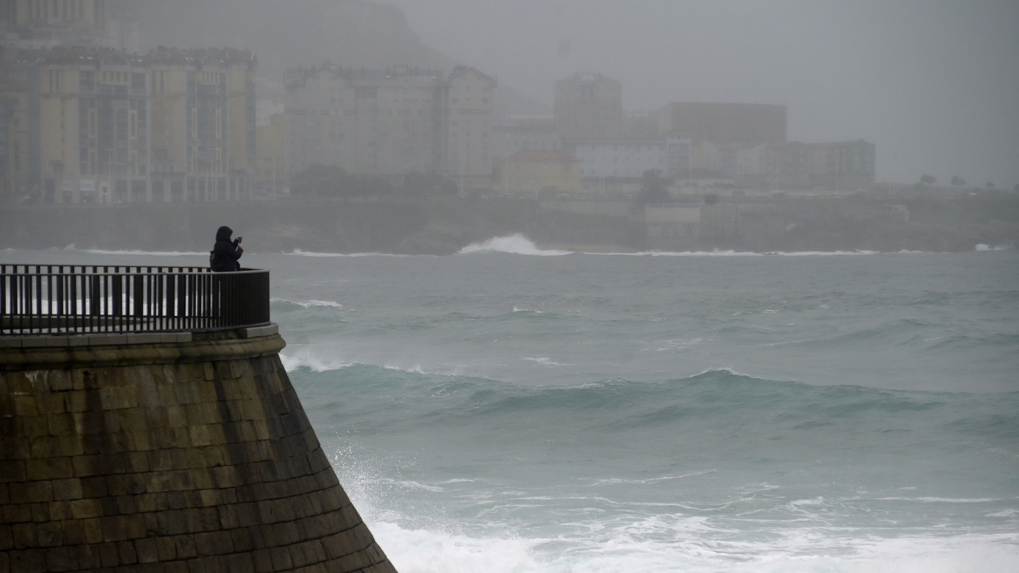 Imaxe de arquivo da praia do Orzán, na Coruña / Europa Press