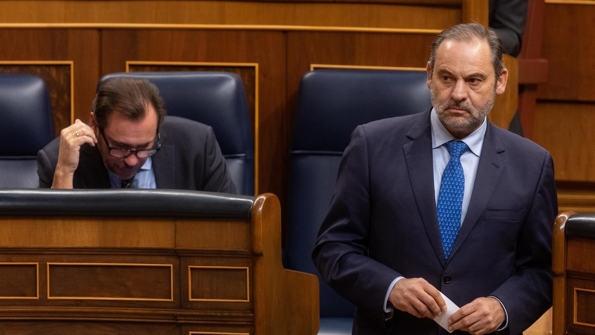 José Luis Ábalos, no Congreso dos Deputados (Eduardo Parra/Europa Press)