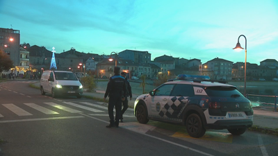 Policía Local este venres en San Tomé, Cambados