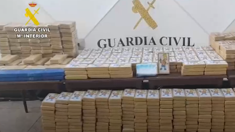 Alixo de cocaína no porto de Valencia en novembro de 2023-FOTO DE ARQUIVO