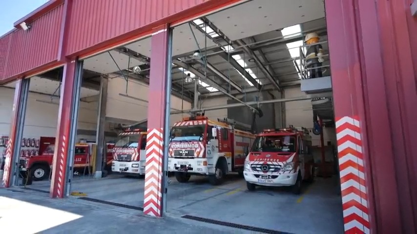 Parque de Bombeiros de Boiro nunha imaxe de arquivo