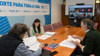 Reunión da Comisión Galega de Control da Violencia para estimar medidas (DEPORTE-XUNTA DE GALICIA)