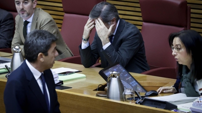 Imaxe dun momento do pleno (José Cuellar/Corts Valencianes)