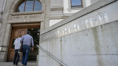 Fachada da Audiencia Provincial da Coruña (Foto de arquivo/M. Dylan/Europa Press)