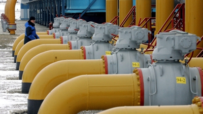 Instalacións gasísticas rusas na rexión de Kursk (Reuters/Sergei Karpukhin)