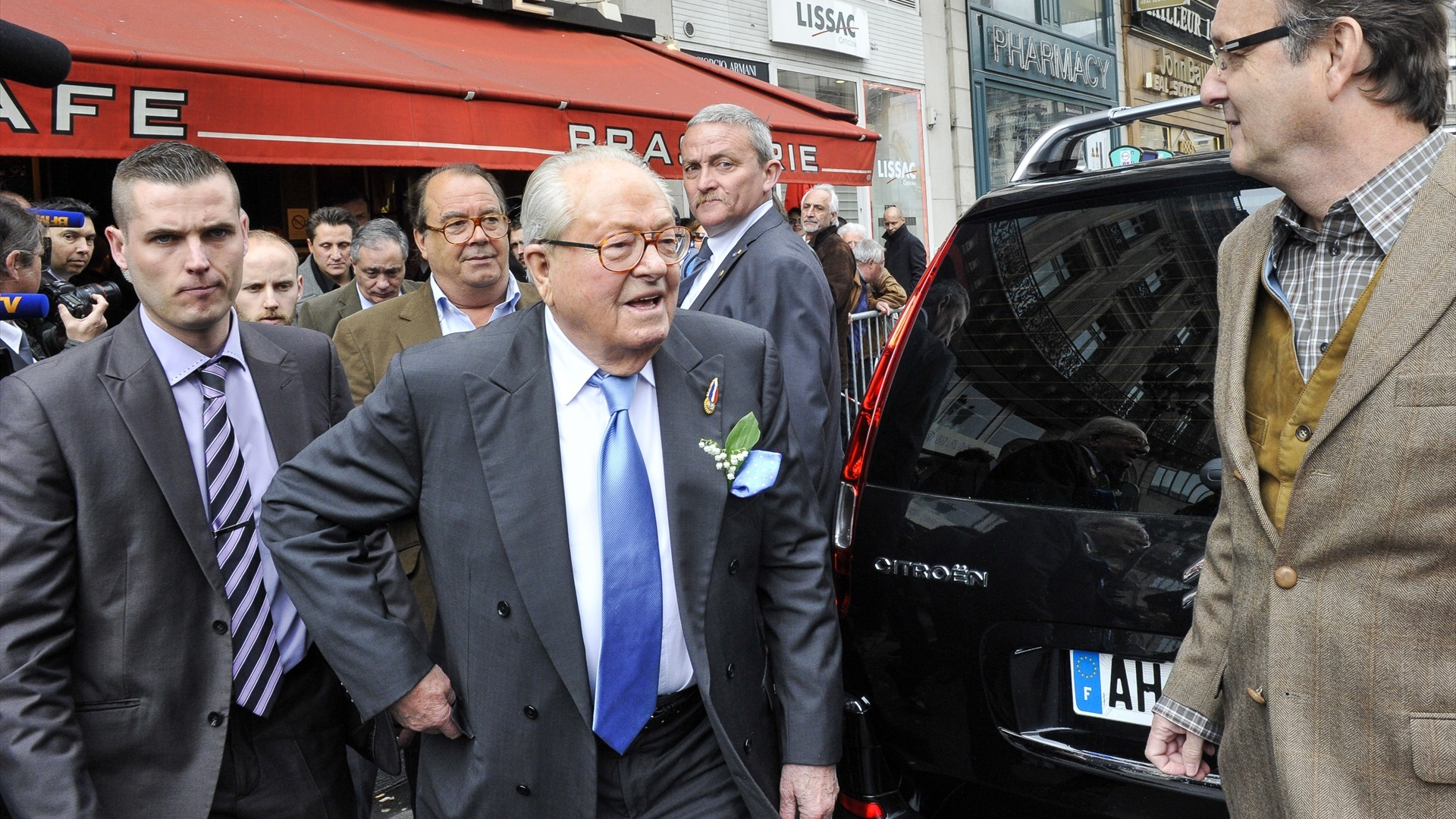 Foto de arquivo de Jean-Marie Le Pen (EuropaPress/Chris Jung)