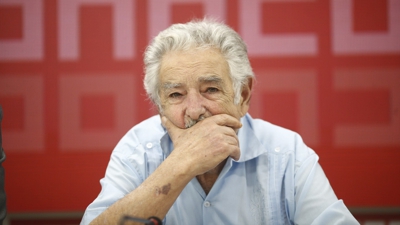 José Mujica na entrega do premio Avogados de Atocha, en Madrid en 2018 (Arquivo / Europa Press).