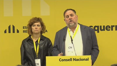 Junqueras, durante a súa intervención este sábado