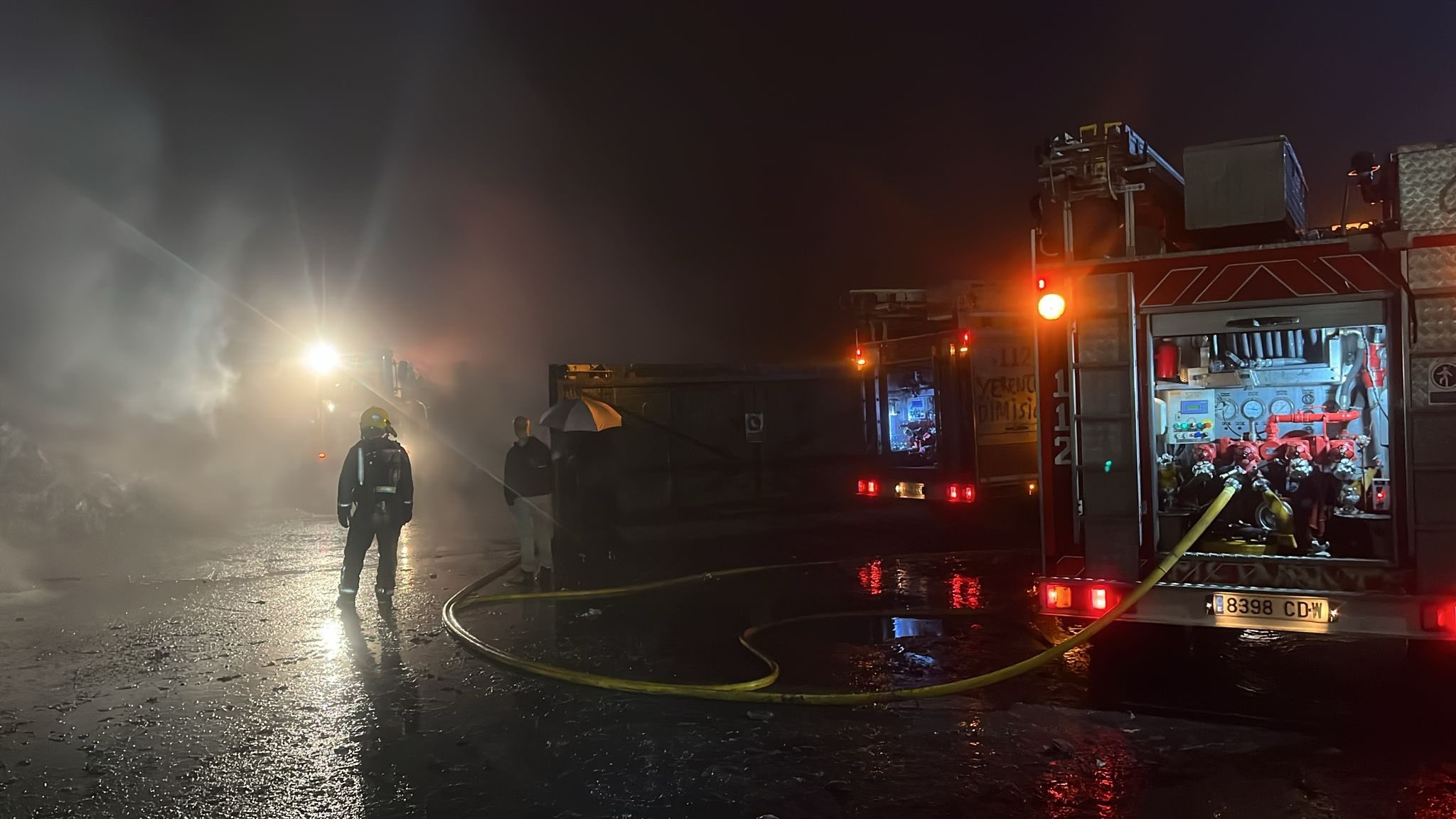 FOTO: Bombeiros de Boiro