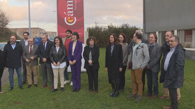 Ana Pontón participou nunha xuntanza na Cámara de Comercio de Santiago de Compostela