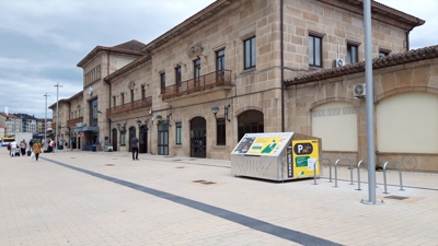 Foto de aquivo da estación de tren de Ourense