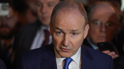 O líder do partido centrista Fianna Fáil, Micheál Martin (Brian Lawless/PA Wire)